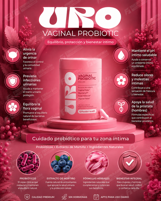 FloraBalance™- Probiotico  URO VAGINAL