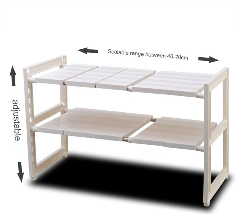 FlexiDuo™ –Organizador Doble de Acero Inoxidable
