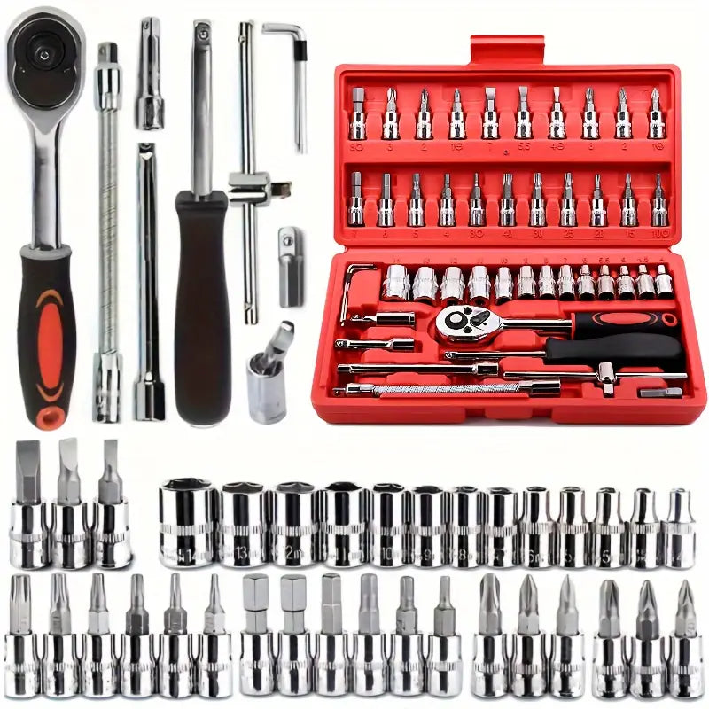 FixPro Kit 46™-Set 46 Piezas De Herramientas