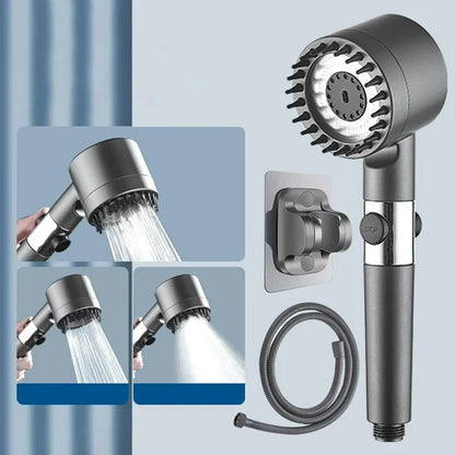 FlowMax Ducha™ - Cabezal Ducha Masajeador.