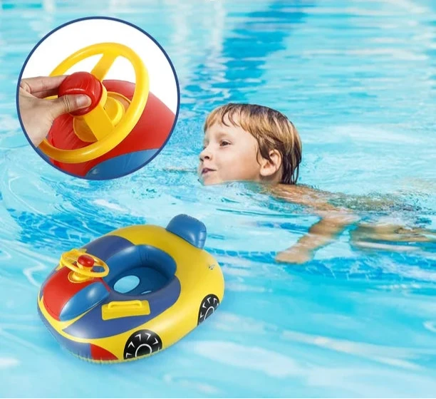 CarFloat Max™ -Flotadores de Coche Multicolor Playero.